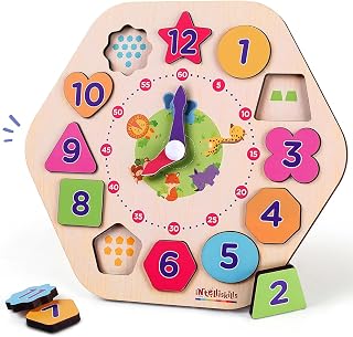 FIRSTCRY INTELLISKILLS Premium Tick-Tock O' Shape Stack...