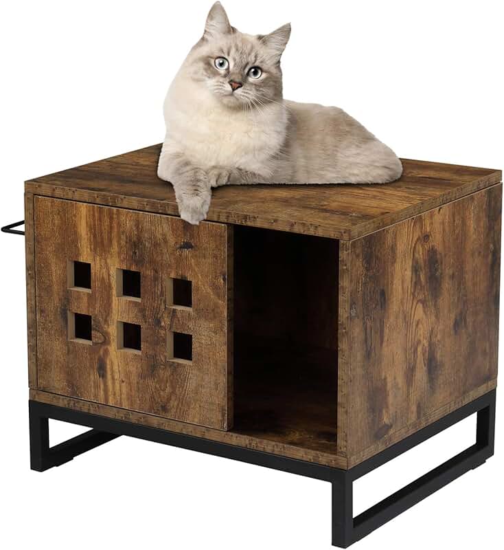 hidden litter box furniture