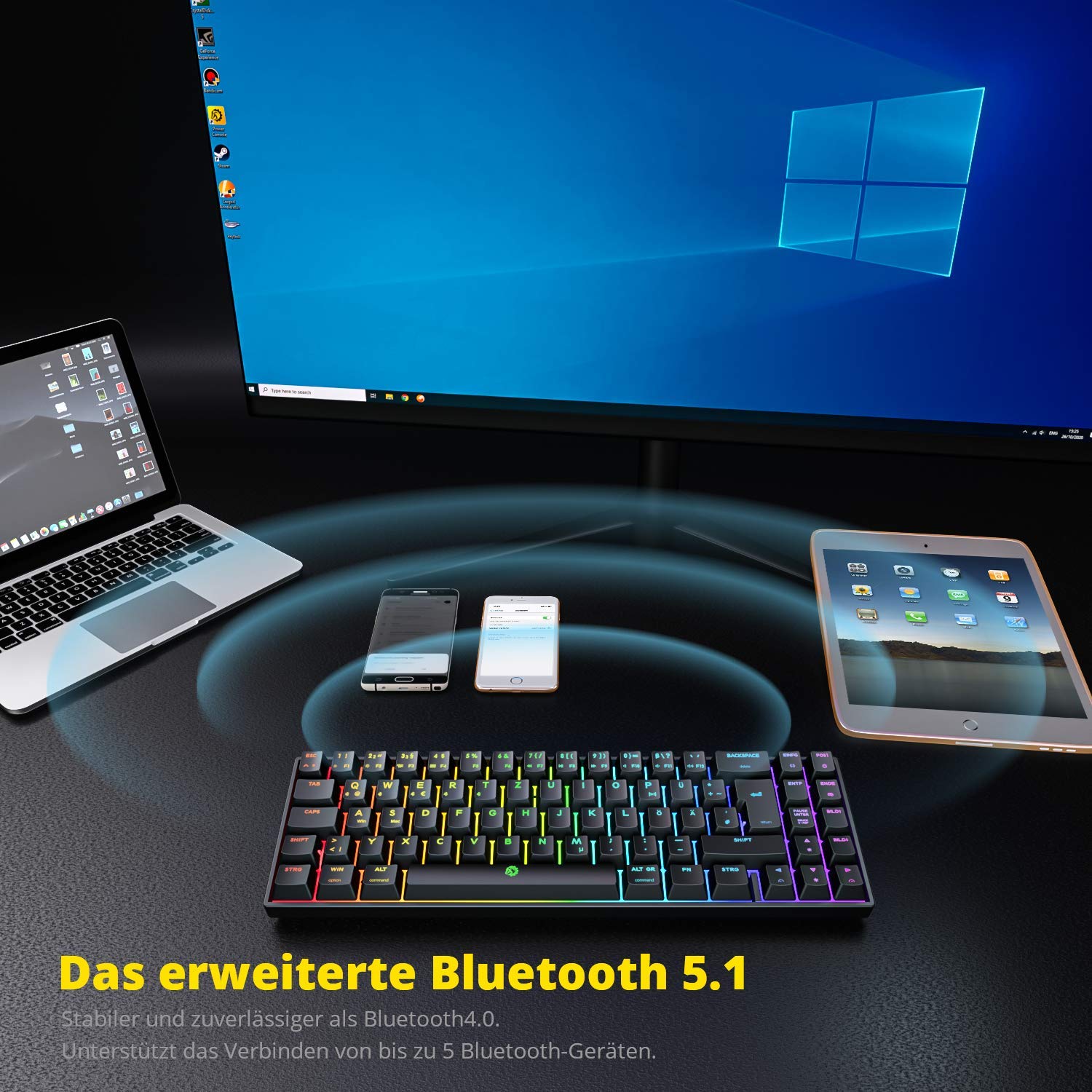 DREVO Calibur V2 とG Pro wireless Amazon.com: DREVO Calibur V2 MAX Compact 71-Key Bluetooth