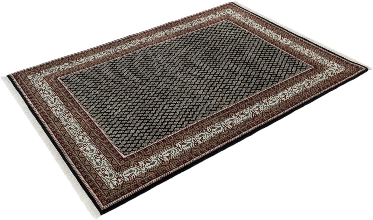 Top-Angebot: Indo Mir 145 x 203 cm Hand Knotted Oriental Rug Wool India | Handgeknüpfter Orientteppich | Wien Österreich