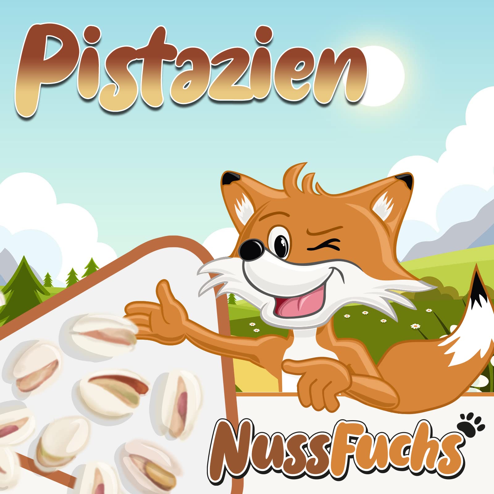 Pistazien Pistazienkerne geröstet & gesalzen 2,5kg - mit Schale knackige Kerne mit intensiv nussigen Aroma - ganze Pistazienkerne gesalzen vegan ungeschwefelt - 100% Natural aus Kalifornien (2,5kg)