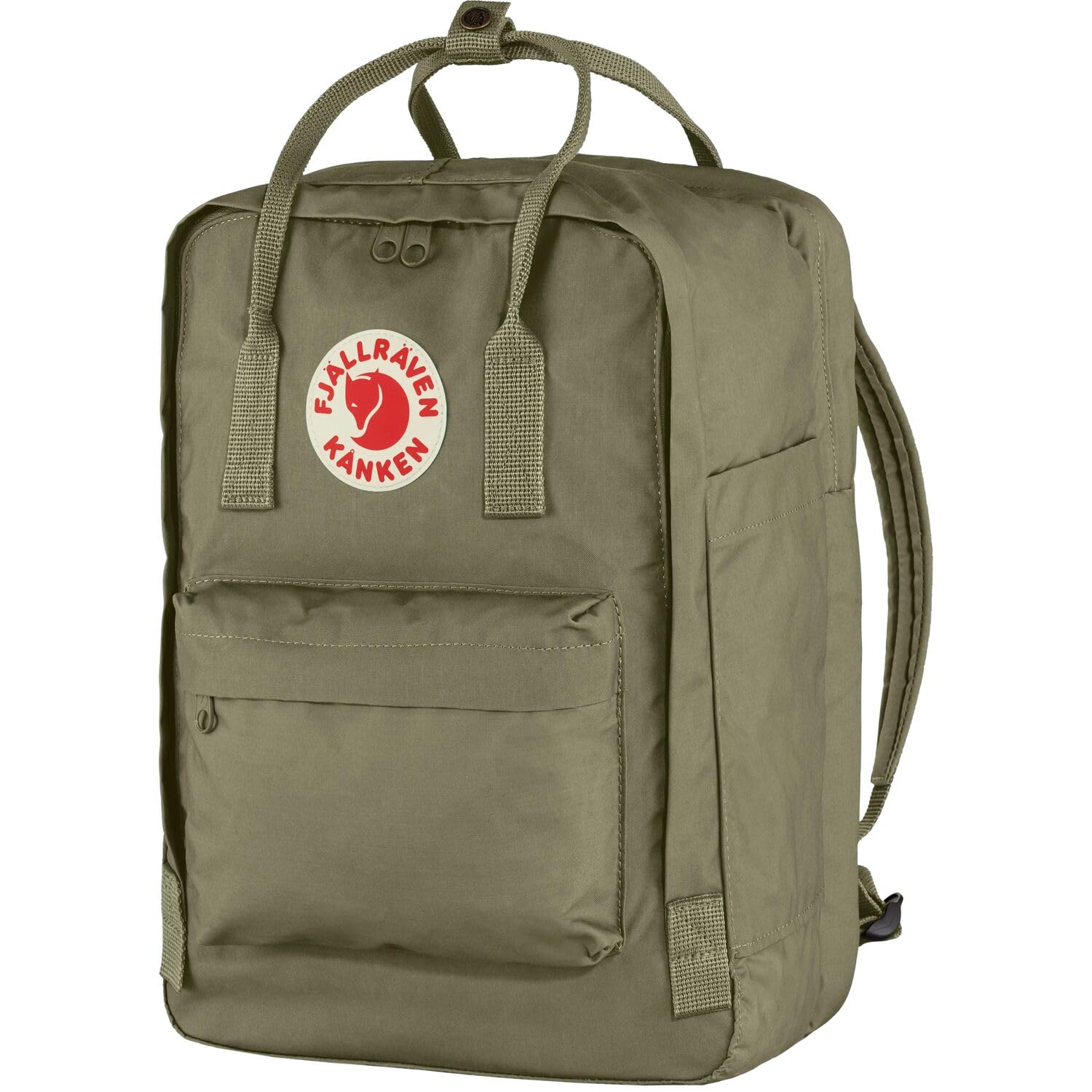 Fjällräven mochila para el portátil con compartimento para portátil Kånken Laptop 15" Green verde oliva