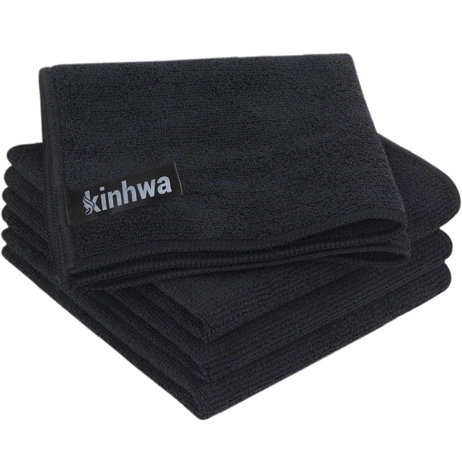 KinHwa Mikrofasertücher Haushalts handtücher Super saugfähig Geschirrtücher Mehrzweck 30cm x 30cm