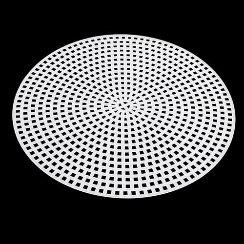 Miniatura 5 de Exceart 20 Uds. Lienzo de plástico DIY Forma de Lona para Punto de Cruz Bordado de Punto de Aguja Artesanía Punto de Aguja de Malla Proyecto de Arte