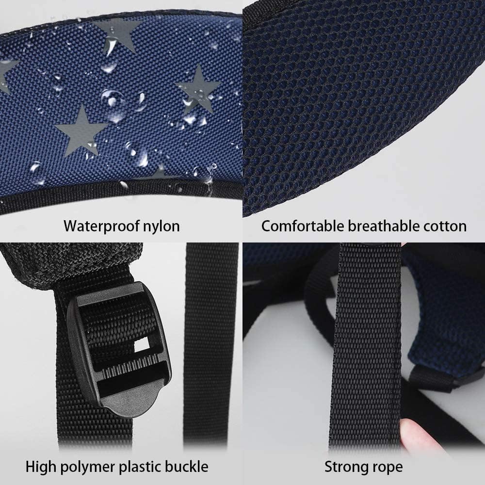 CRAFTSMAN GOLF Adjustable Waterproof Star Blue Golf Bag Backpack Shoulder Straps Replacement, Stars - Image 4
