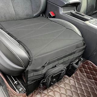 Dasiyoki Car Holster Concealed Carry Holster Gun Mount Pistol Holder IWB Subcompact Handgun Pocket Tactical Molle Vehicle Seat Mattress Universal Seat Cover with Bag for Most of The Cars and Truck