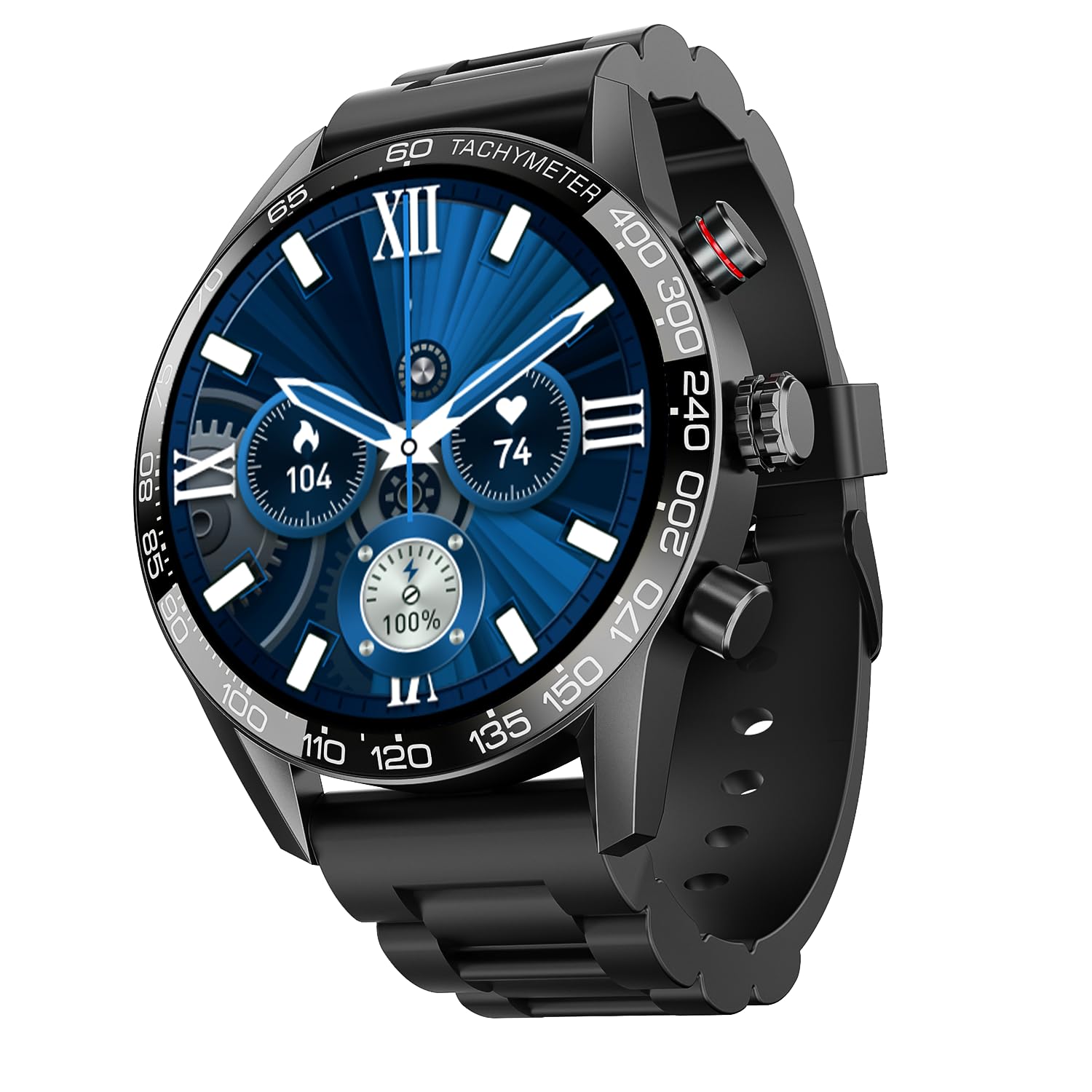 boAt Enigma Z40 Smart Watch w/ 1.32" (3.3 cm) HD Display, Luxurious Metal Body Design, 100+ Sports Mode, Female Wellness, Built-in Games, HR & SpO2, IP67(Zet Black) (B0CN2YD5QT) Amazon Price History, Amazon Price Tracker