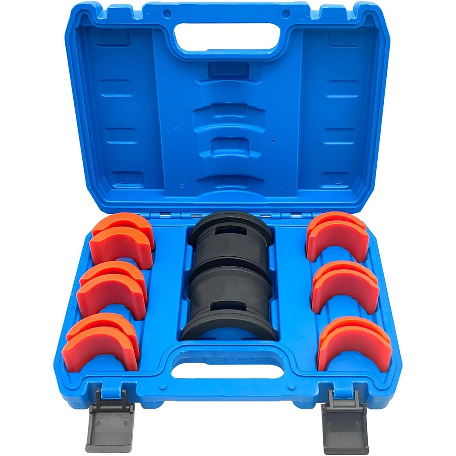 Kit Universale da 14 Pezzi per Installazione Paraoli Forcelle Moto, Compatibile con Forcelle da 35 mm a 50 mm