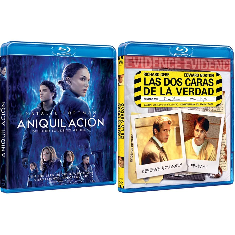 Blu-ray Aniquilación y Las Dos Caras De La Verdad soluciona el aburrimiento en casa