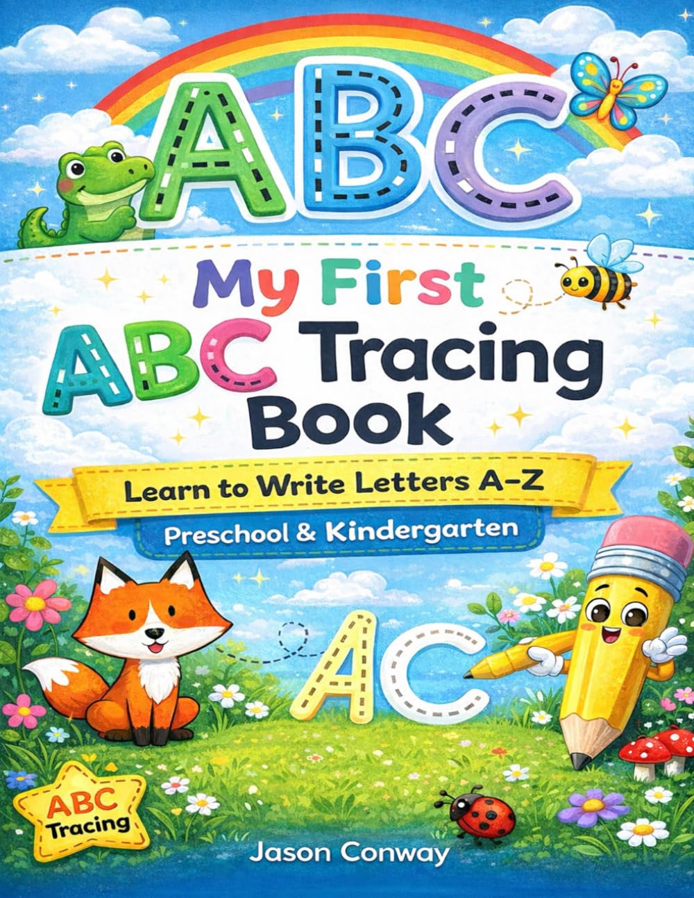 My First ABC Tracing Book: Learn to Write Letters A - Z Preschool & Kindergarten