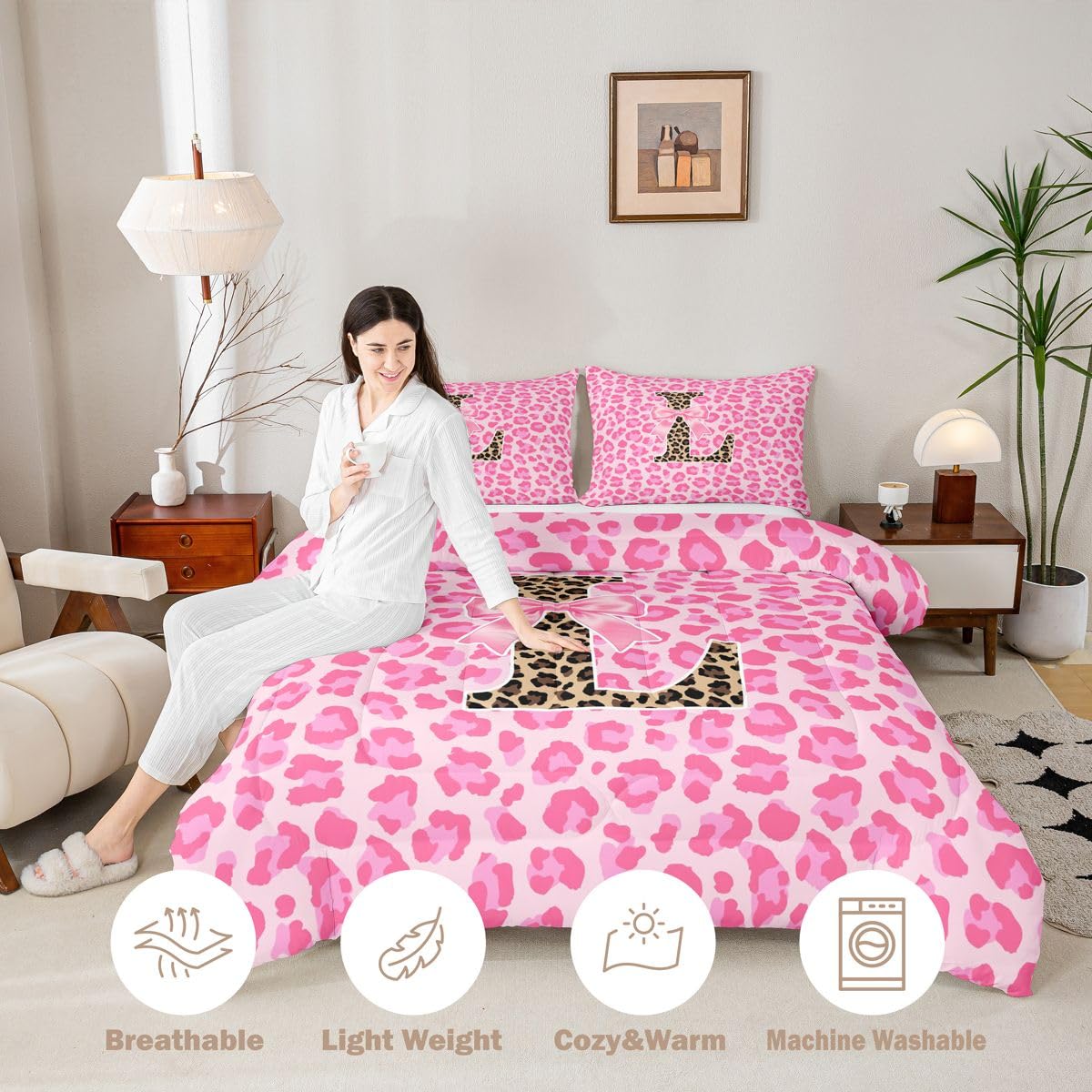 Personalized Kids Comforter Set - Letter A Design -29 Personalized Kids Comforter Set - Letter A Design -29