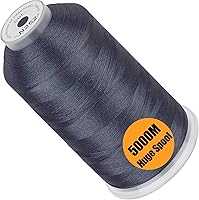 Vista 139 de New brothread - Bobina única de 5000 m de hilo de poliéster para máquina de bordar 40WT para máquinas comerciales y domésticas - Marigold