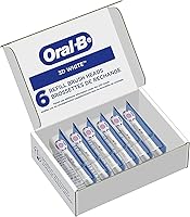 Vista 2 de Oral-B Cabezales de cepillo de repuesto 3D blancos para un cepillo de dientes eléctrico Oral-B (paquete de 6)