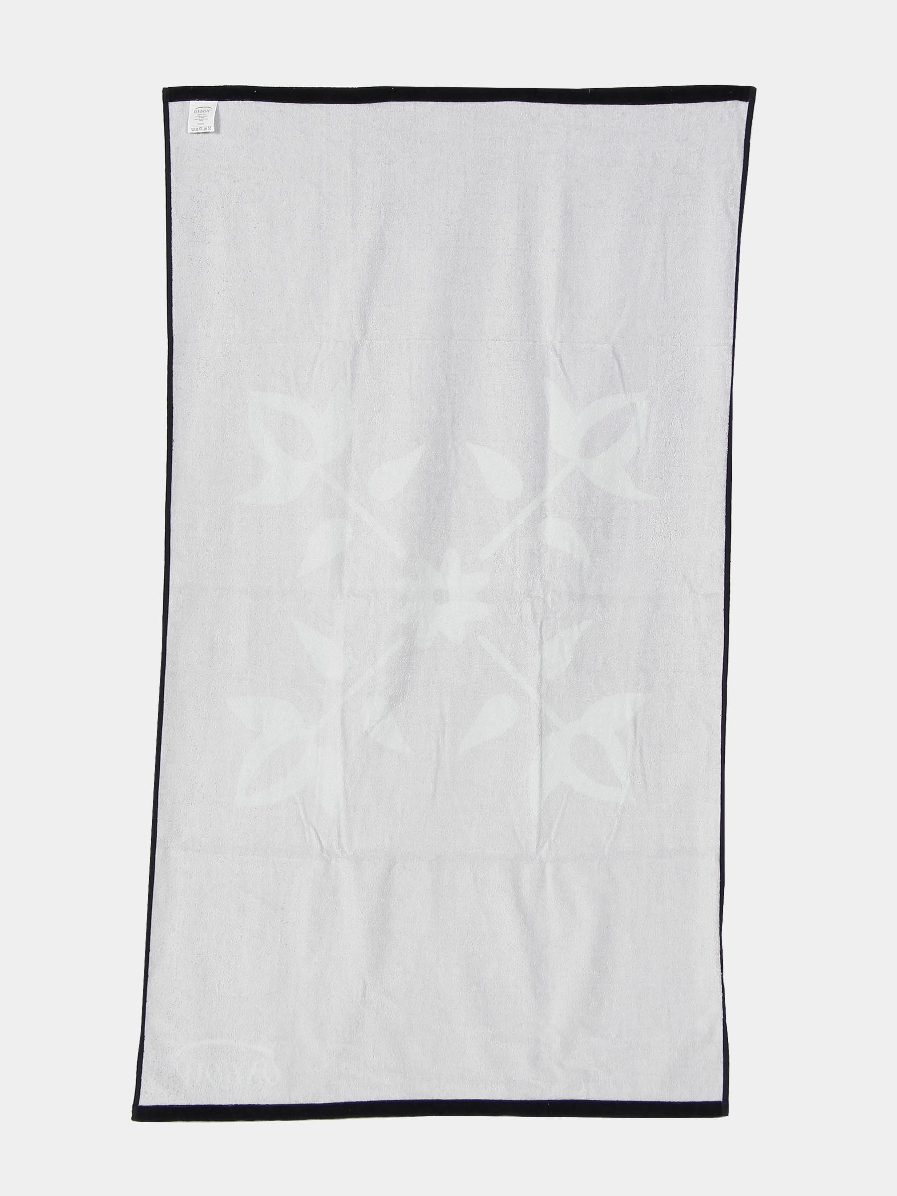 OXBOW - Serviette de Plage Imprimee - Bleu Marine - Taille Unique - Serviette de Bain Drap de Plage