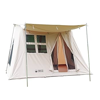Amazon.co.jp: 沢田テント コットン ロッジ型 キャンバス レトロ