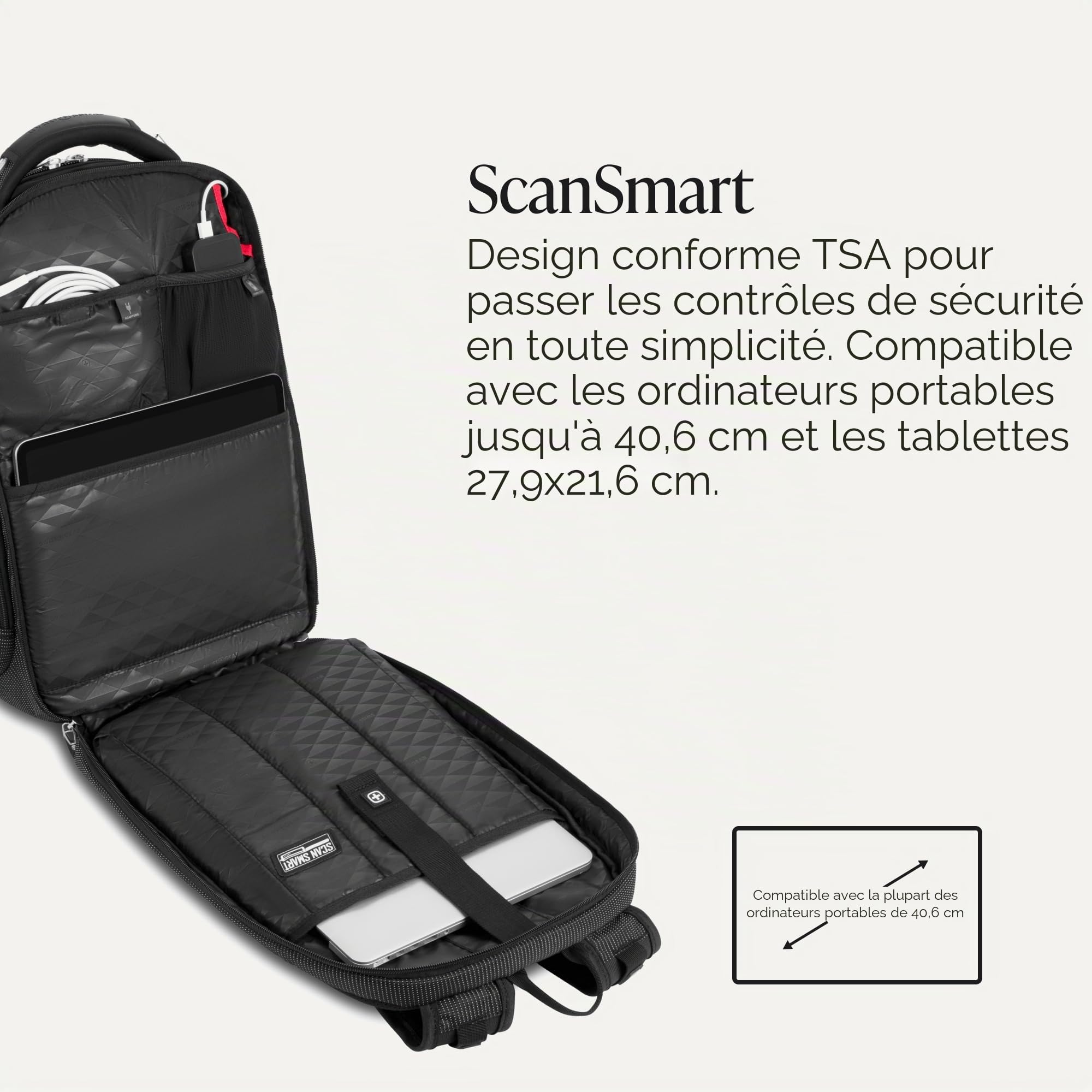 Swiss Gear Sac à Dos d'ordinateur Mixte
