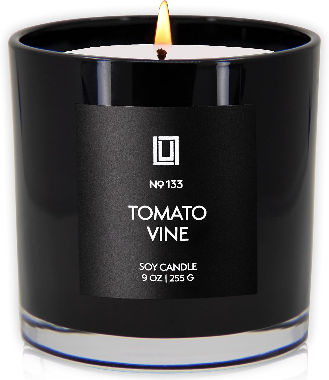 Lulu Candles Tomato & Vine Scented Soy Jar Candle, 9 Oz.