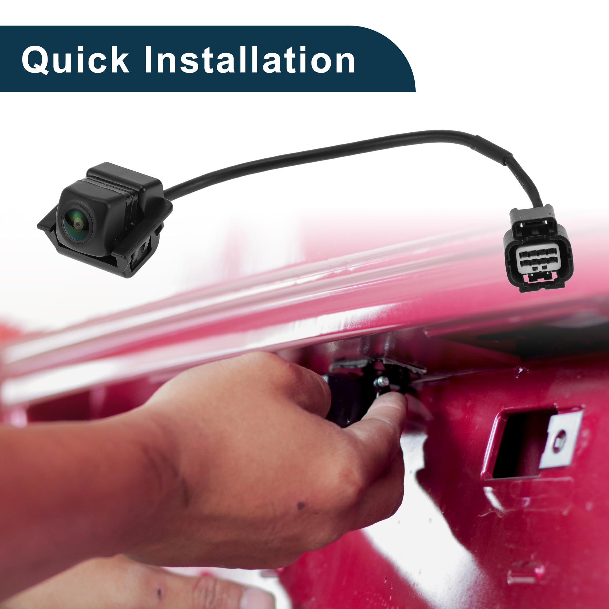 Telecamera Posteriore Per Honda CRV 17-20 1pc | Angolo Di Visione 120-180 Gradi, Impermeabile IP68, Numero OE 39530TLAA01, Tensione 12V-24V, Visione Notturna