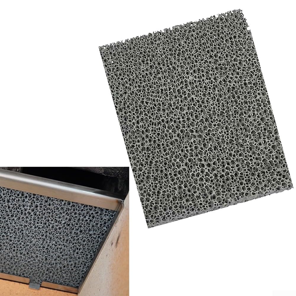 Ersatz-Feinstaubfilterplatte für HARK Kaminöfen, Zubehör, 200 x 200 x 20 mm, passend für Zuhause, Küche, Reinigung von Innenluft (2 Stück)