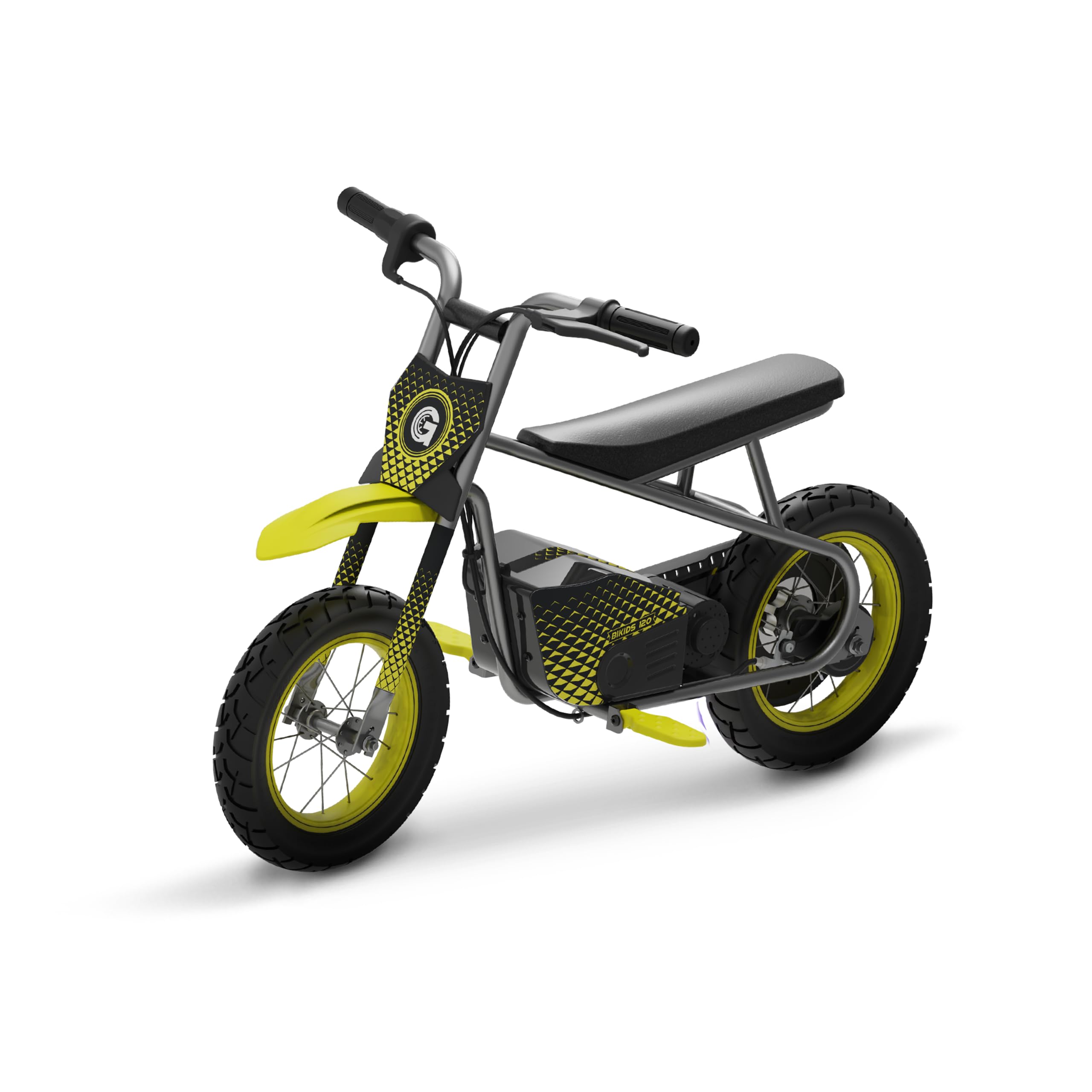UrbanGlide BI Kids 120 – Draisienne Électrique Enfant + 6ans| 16km/h | Lumières LED RGB | 6.5 kg