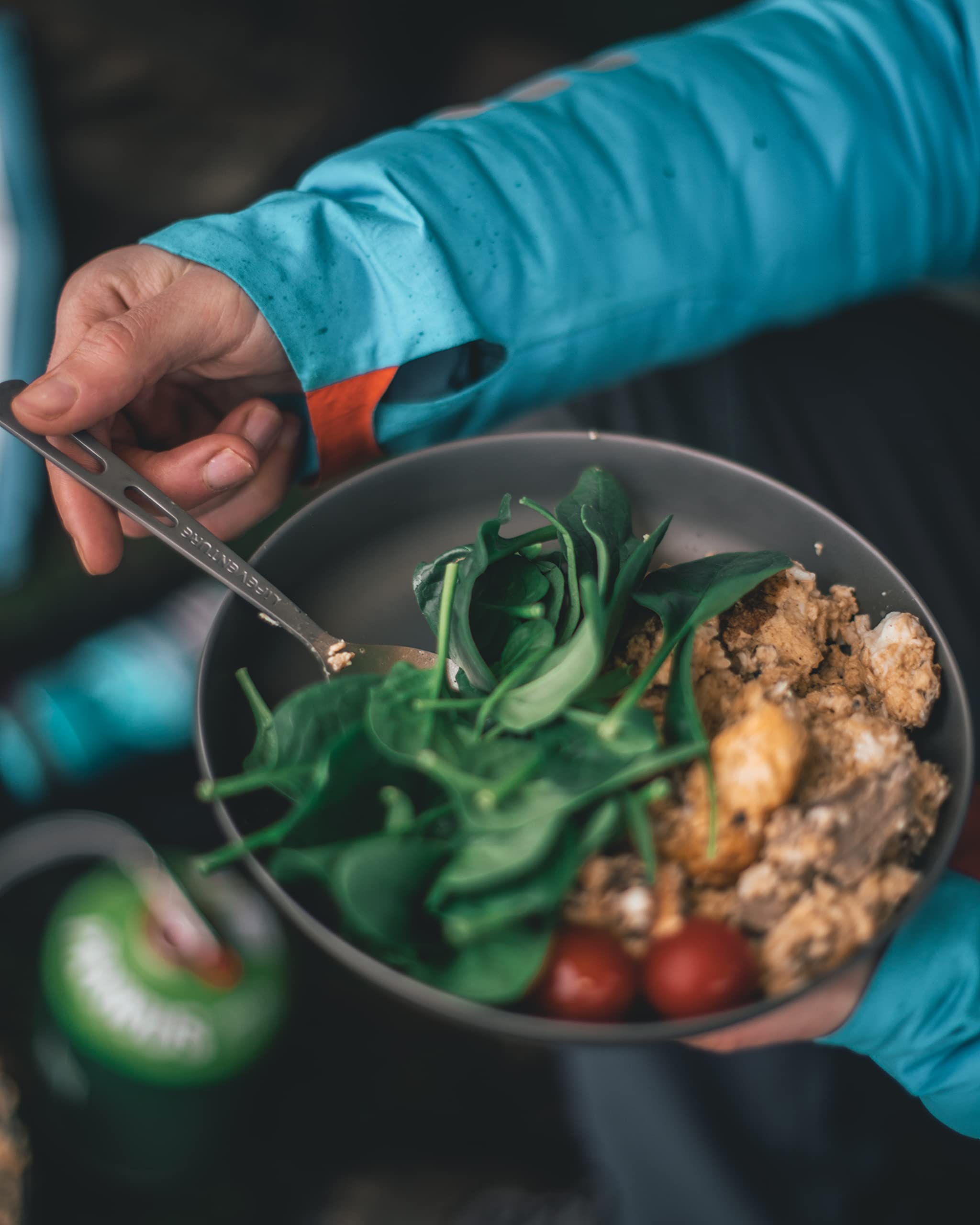 Lifeventure – Titanium Plate, Colore: Steel