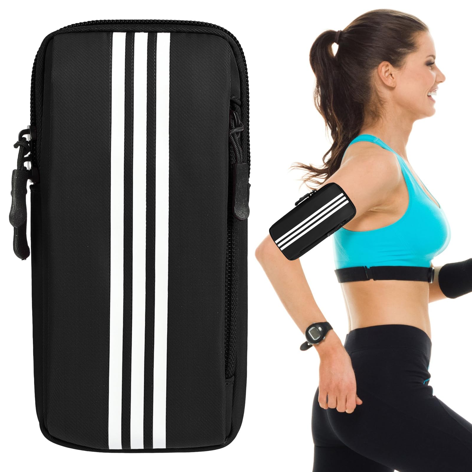 Opaska do biegania, uchwyt na telefon komórkowy, etui na telefon komórkowy, do biegania, treningu, joggingu i fitnessu