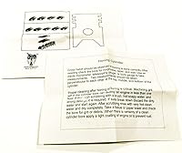 Vista 2 de 694004 Anillos de pistón compatibles con motores Briggs & Stratton OHV 8hpm 10hp con un orificio de 3.120 in