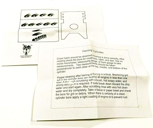 Miniatura 2 de 793561, 792026 Anillos de pistón compatibles con motores Briggs & Stratton OHV 8hpm 10hp 79.25 Bore