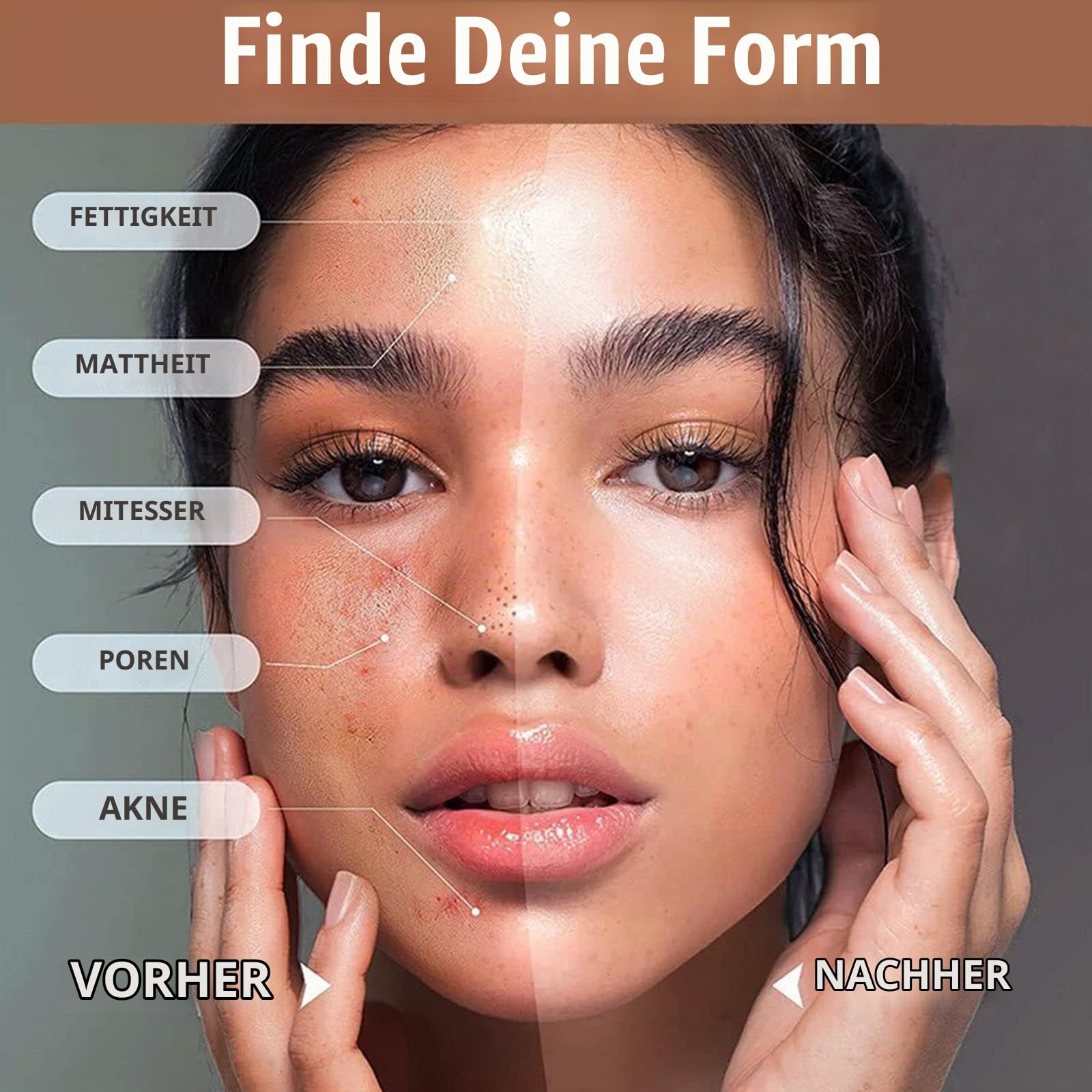 Professionelle farbkorrigierende Concealer-Creme, 12 Farben, Concealer-Foundation-Palette, langanhaltendes Make-up und Korrektor für dunkle Augenringe, Akne und Hautunreinheiten, reduziert Rötungen