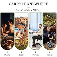 Vista 5 de USTAR Bolsa de recarga de fibras de construcción de cabello, 1.76 oz (marrón medio)