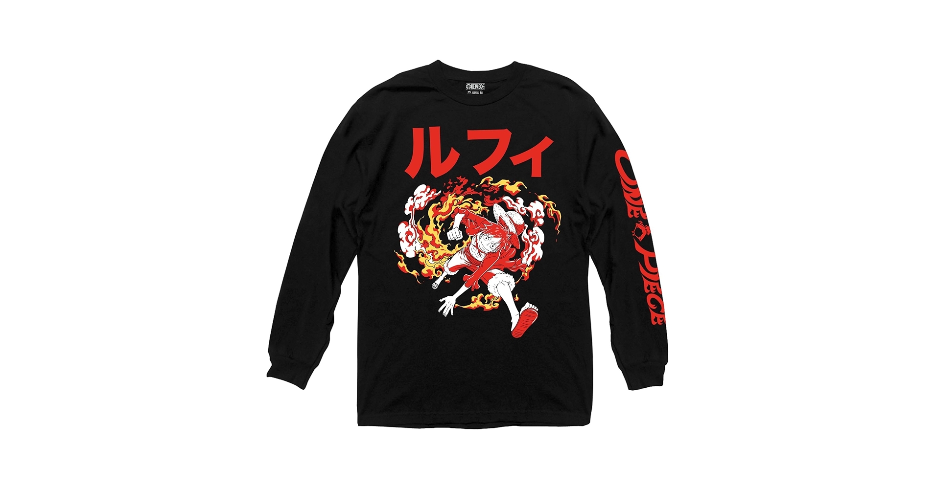 Amazon.com: Ripple Junction One Piece Adult Luffy Smoke Fire