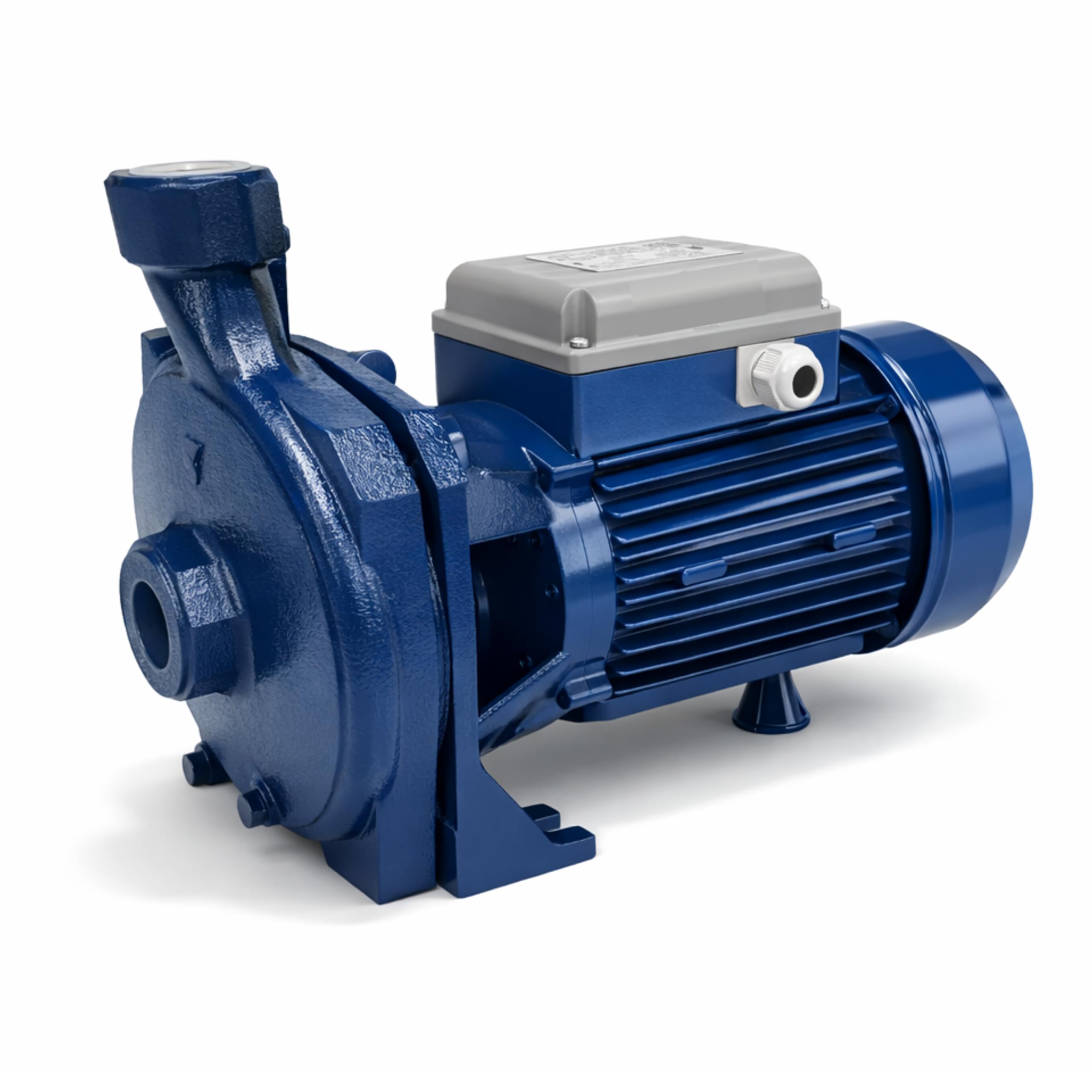 FORAS KM164/1 Geräuscharme Kreiselpumpe 1,5kW (2PS) – Wasserpumpe für Haus & Garten – 110 L/min Fördermenge, 39,3m Förderhöhe, 230V Einphasig – Made in Italy