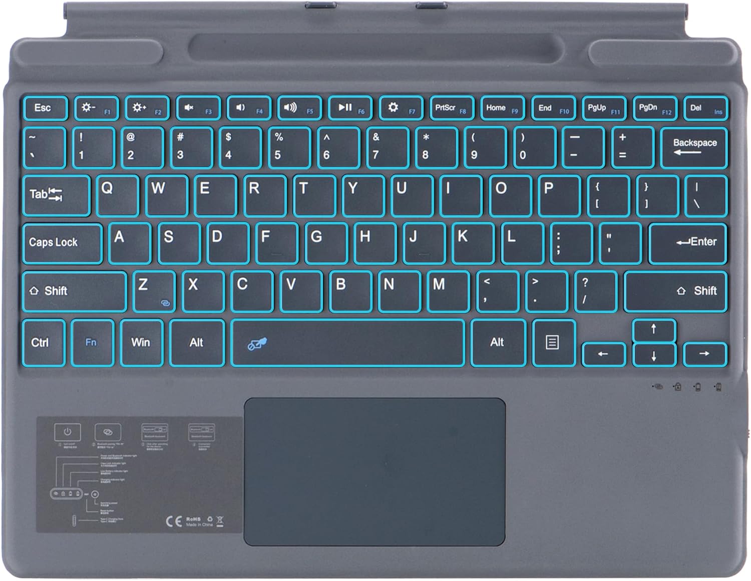 Zoof Type Cover - Grey