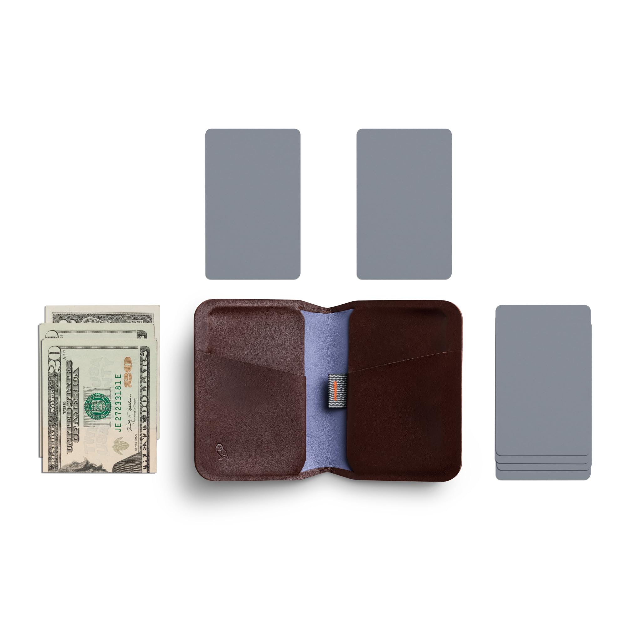 Bellroy Apex Slim Sleeve, Cartera Bifold de Piel - Espresso | Billetera slim de piel con protección RFID para tus tarjetas del día a día