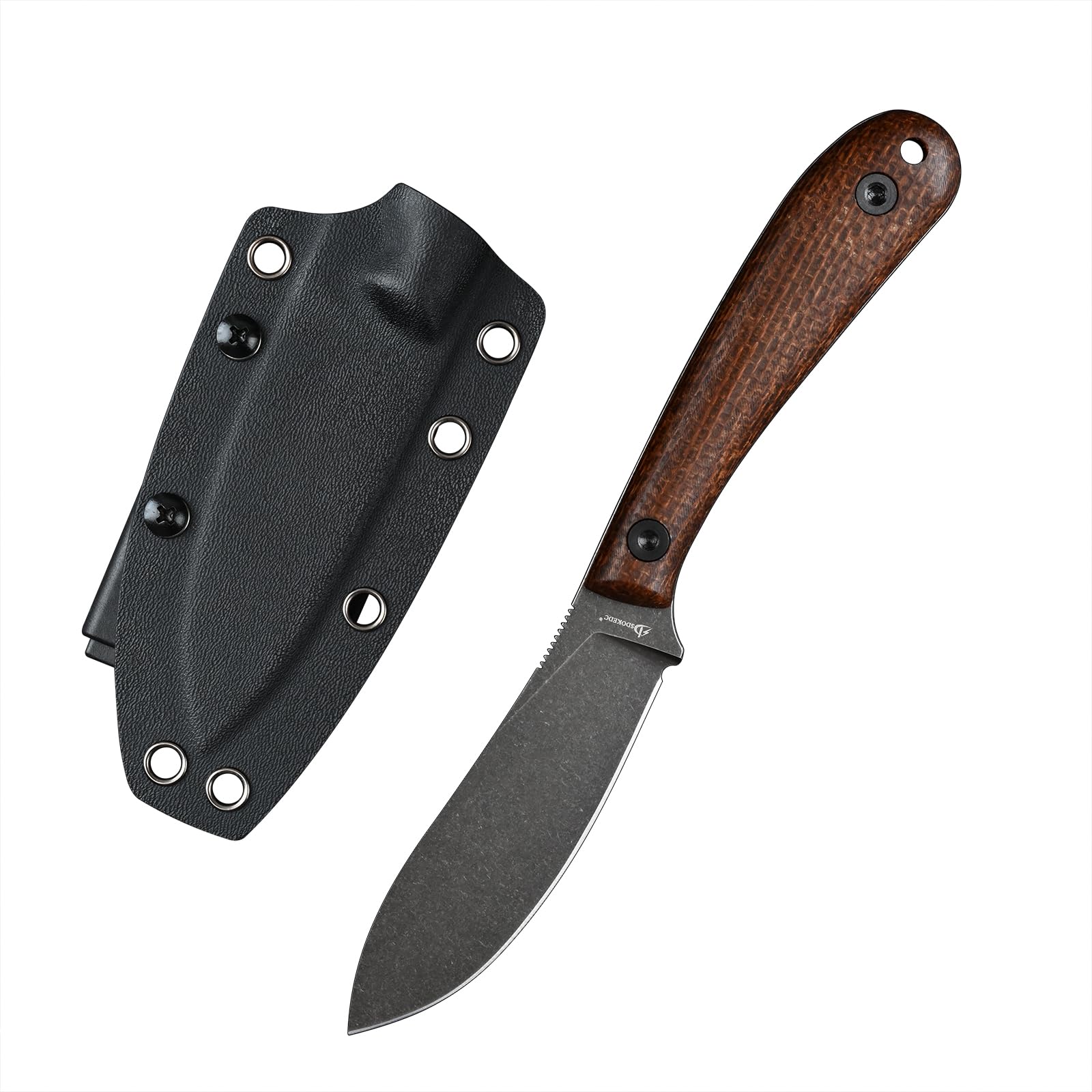 Knives DC53 Steel Tactical Fixed Blade Knife Micarta Handle with kydex sheath for Men EDC Outdoor Camping Survival