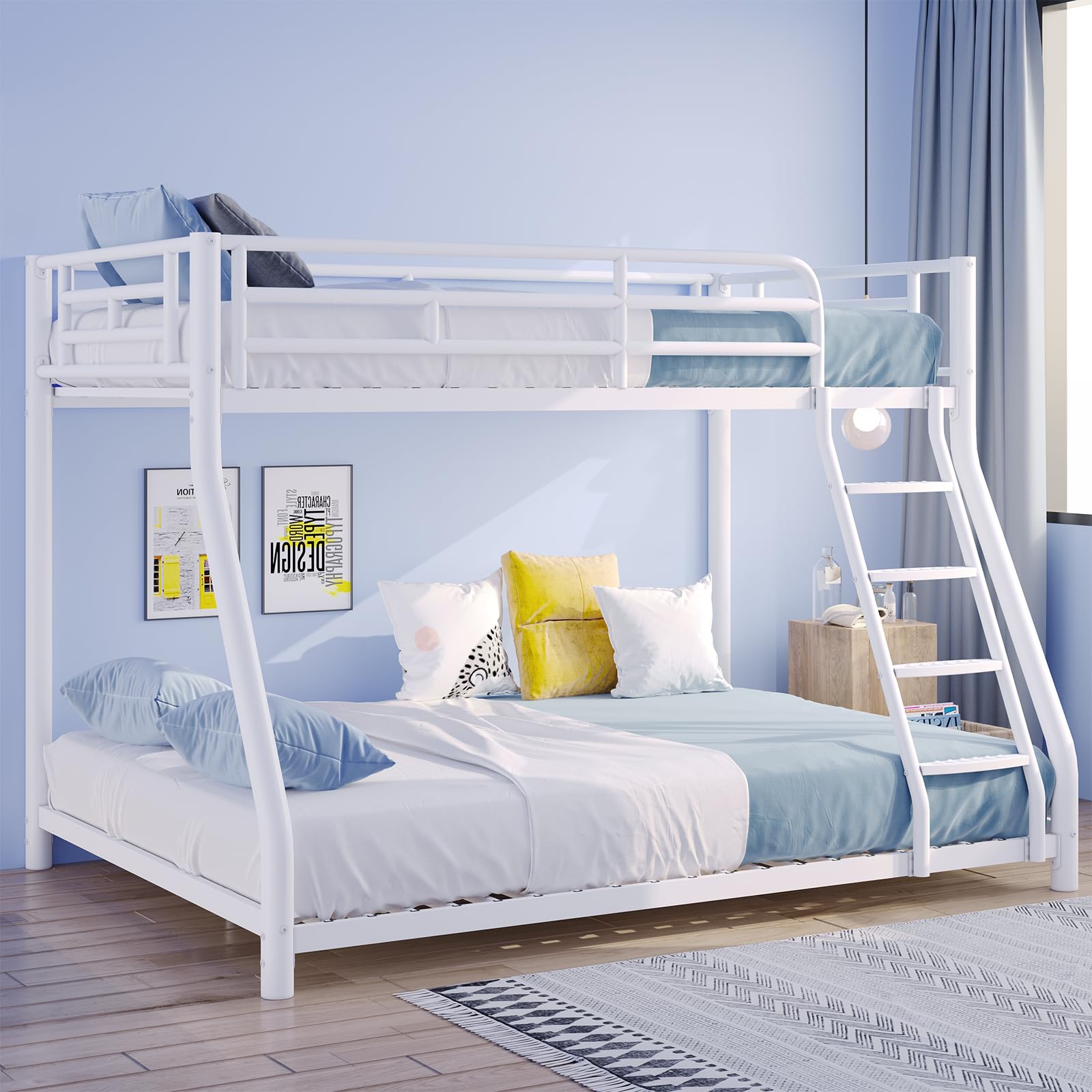 KAIFAM Metal Bunk Bed