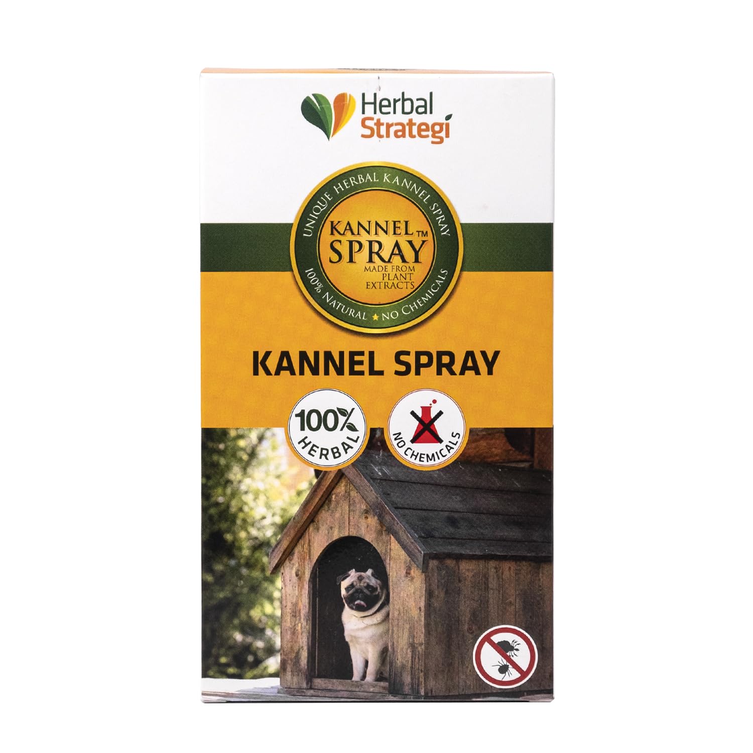 Herbal Strategi Kennel Spray Herbal Protection from Ticks, Fleas, Lice and Mites in The Kennel Area - 100ml (B00Y9ZLNW6) Amazon Price History, Amazon Price Tracker