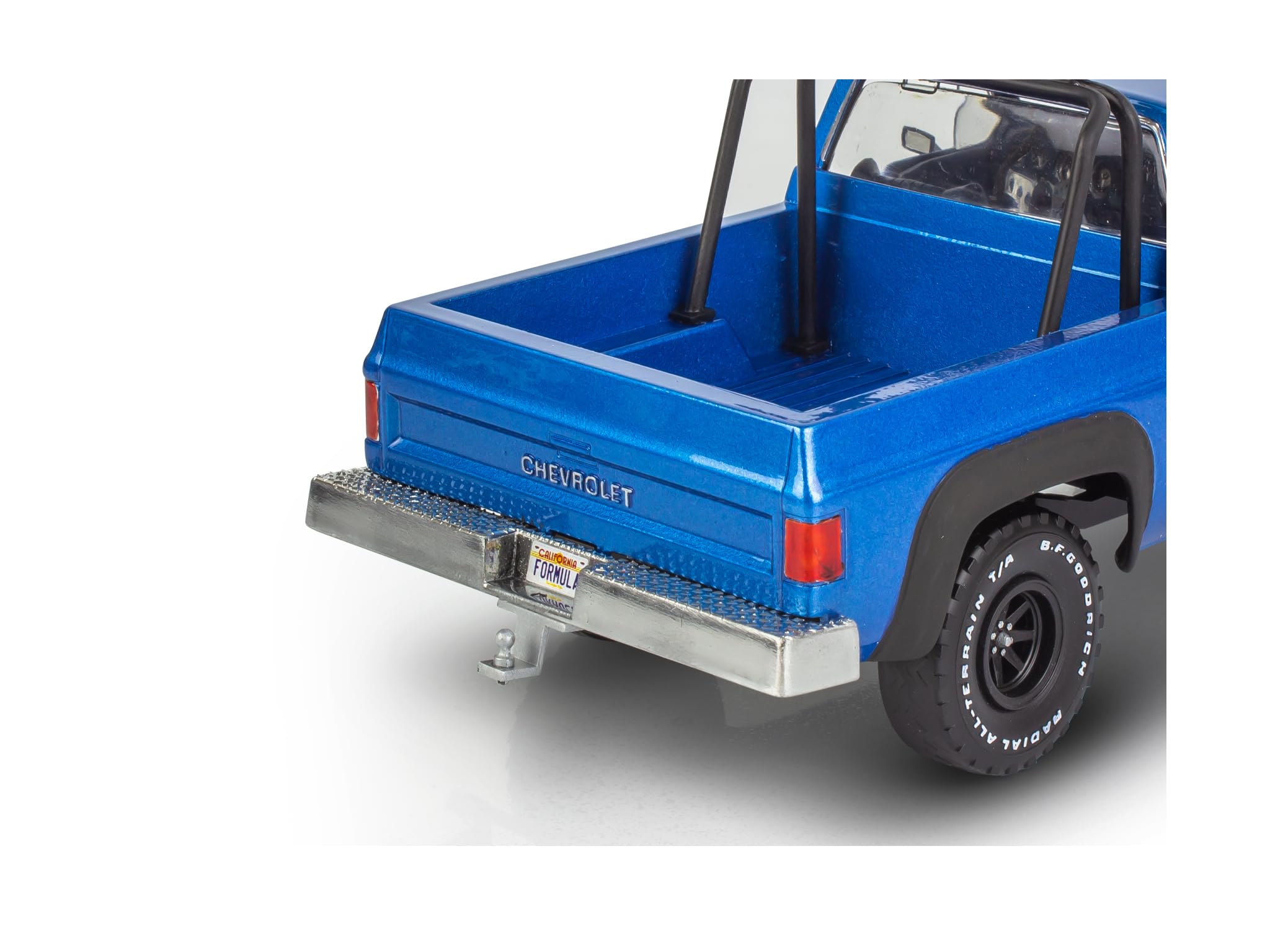 Revell Monogram 14581 - '78 Chevy 4x4 Pickup z gokartami w skali 1:25 - niezabudowany/niepomalowany plastikowy zestaw modeli