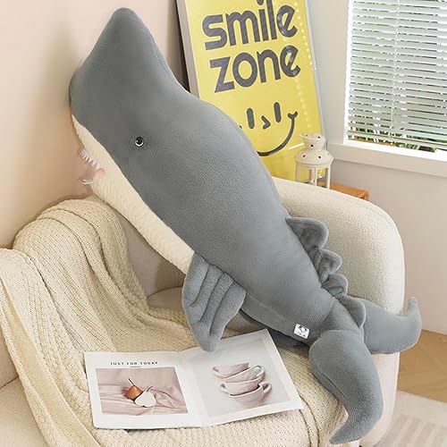 Miniatura 10 de Almohada de peluche grande de gato negro, súper suave, juguete de peluche de gatito, cojín de espalda de gatito de dibujos animados, muñecos de