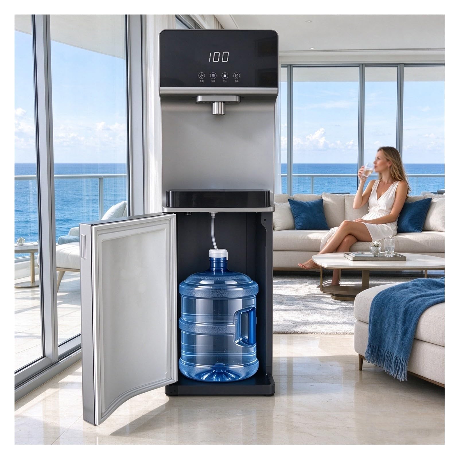 Distributeur D’Eau en Bas,Machine À Refroidisseur d'eau pour Entreprises