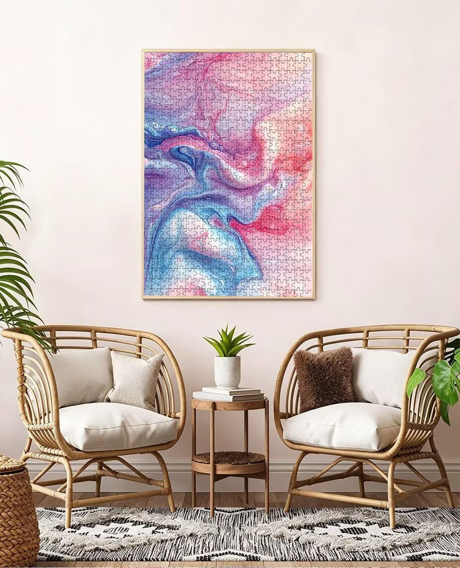 Puzzle dla dorosłych 6000, Ripple Color 6000 puzzli dla dorosłych, wymagające gry logiczne, klasyczne układanki, niemożliwe do złożenia ręcznie robione dekoracyjne, zabawne zajęcia rodzinne BXHZW080