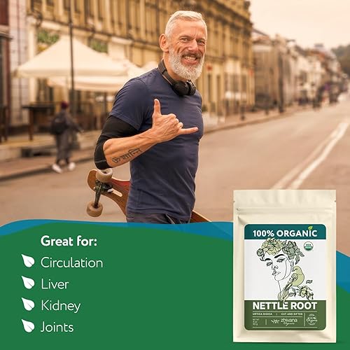 Miniatura 315 de Zhivana Organics - Té orgánico de bayas de espino blanco 16 onzas, para presión arterial alta, apoyo para la salud cardíaca y relajación