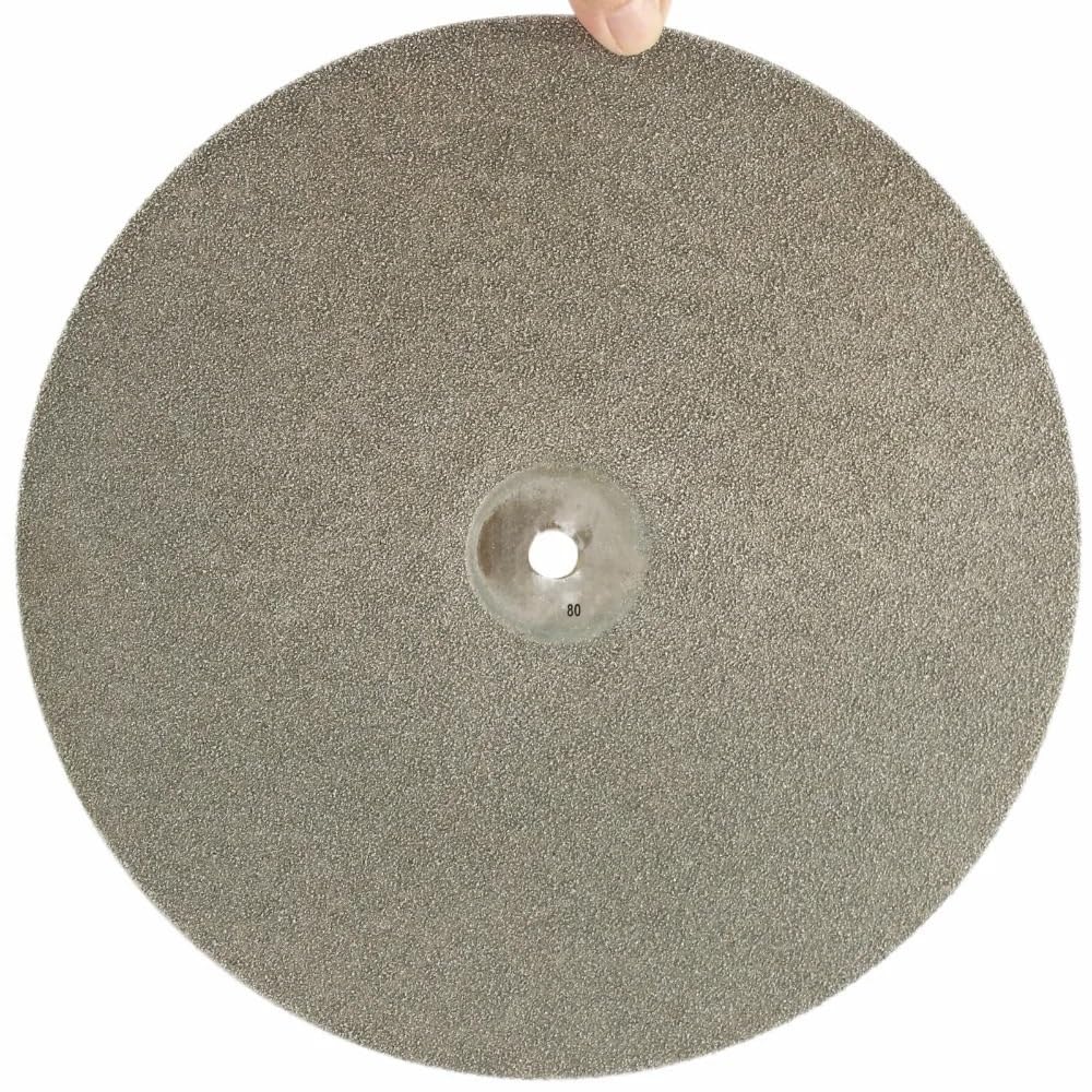 14" cale 350mm Ziarnistość 80-1000 Diamentowe tarcze szlifierskie Powlekane płaskie tarcze do obróbki kamienia Narzędzia jubilerskie do kamienia, szkła i kamieni szlachetnych(1000 Very Fine)
