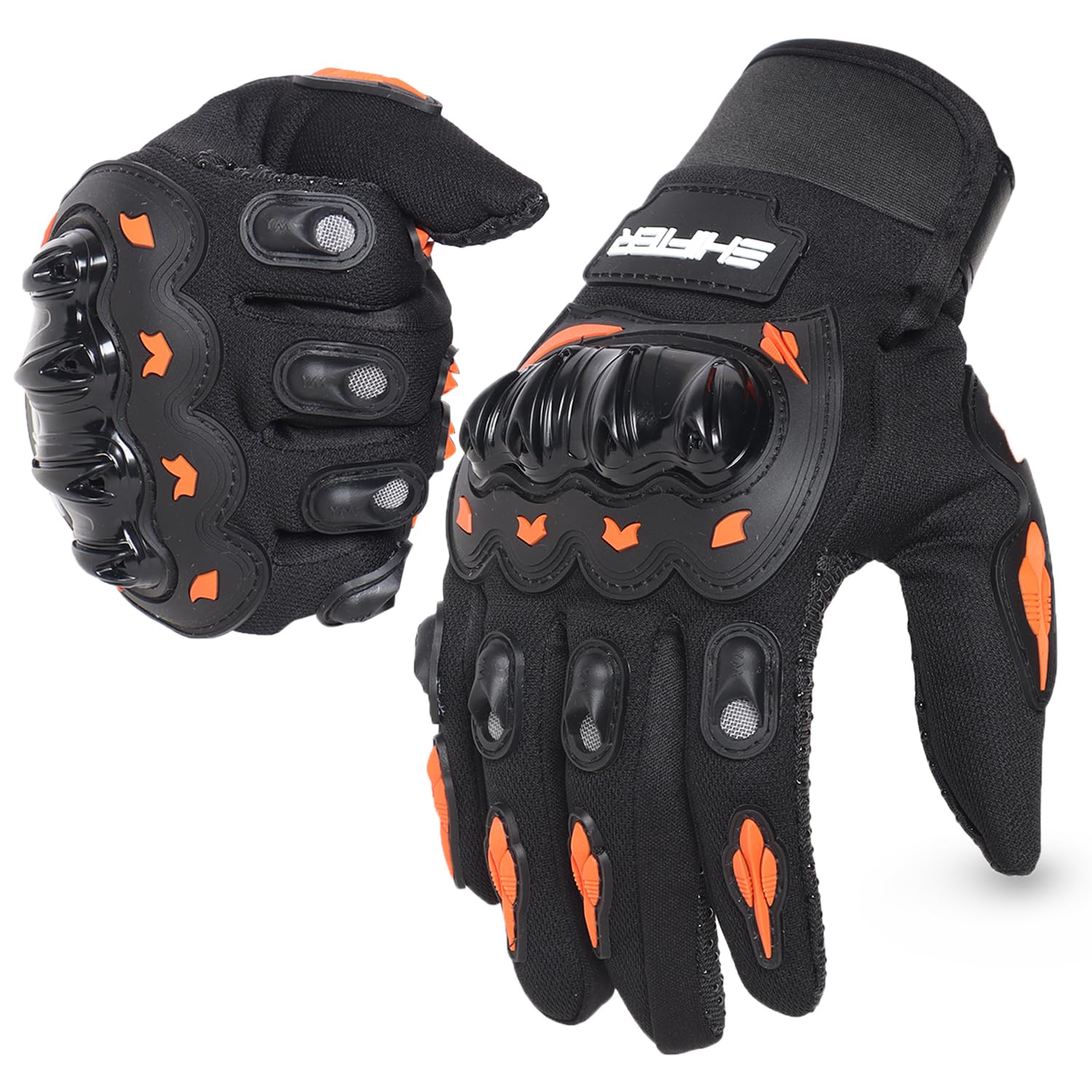 GYPSY Full Finger Hard Knuckle Motorcycle Army Shooting Outdoor Breathable Gym & Fitness, Cycling Riding Gloves for Men and Boys-image-12