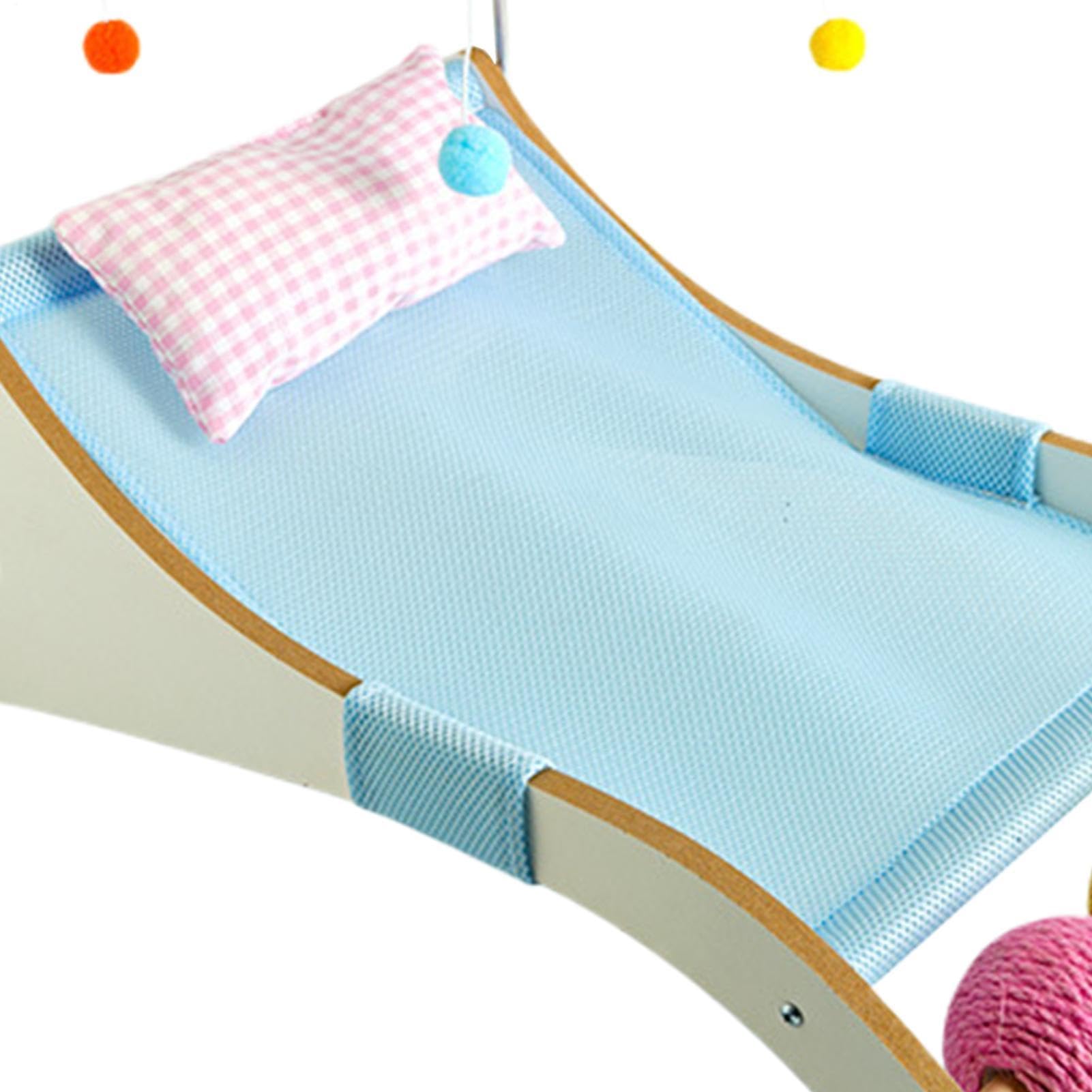 Generisch Lit de plage pour chat - Hamac griffoir pour animal - Abri solaire