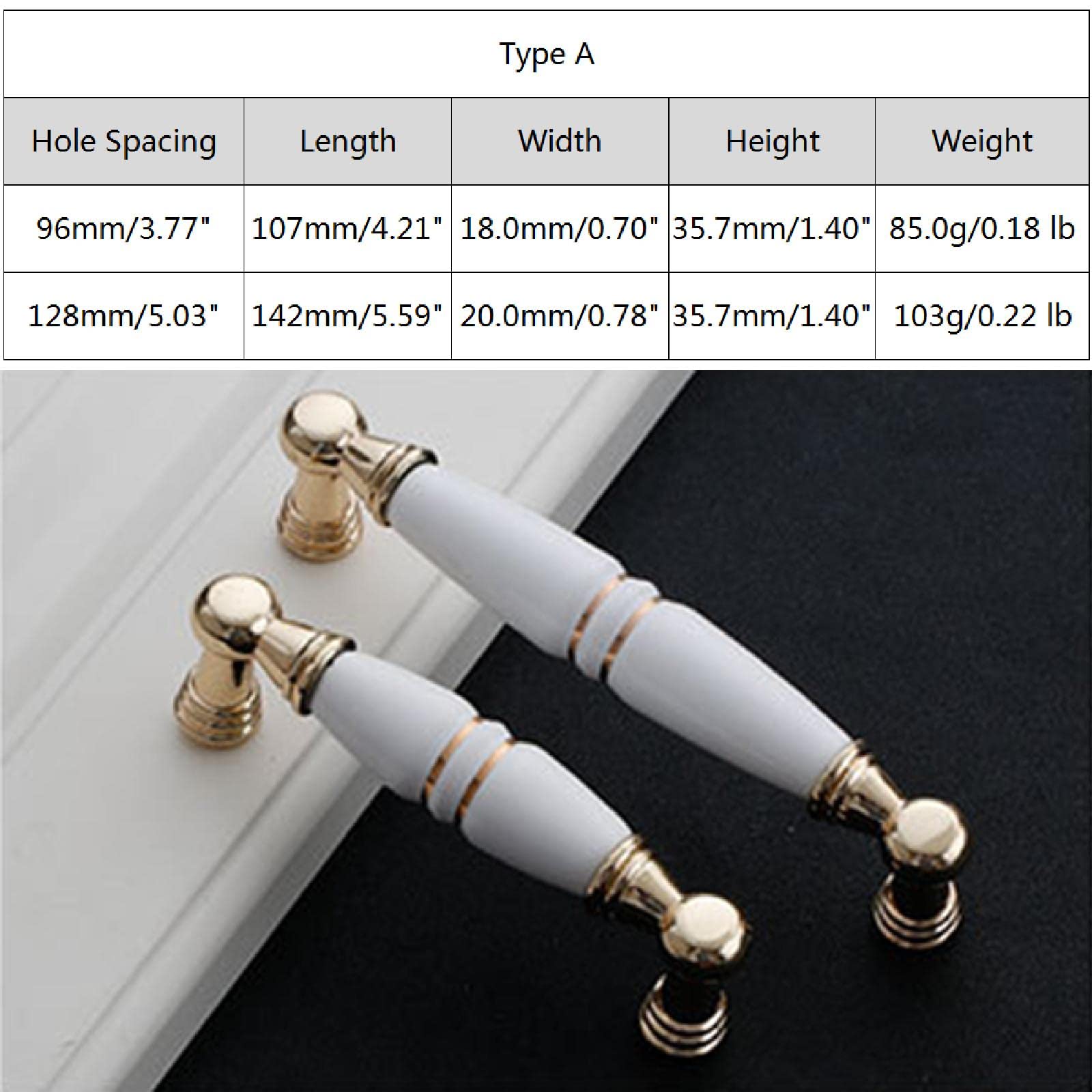 TopHomer 6PCS Cabinet Hardware Handle Pull - Image 2