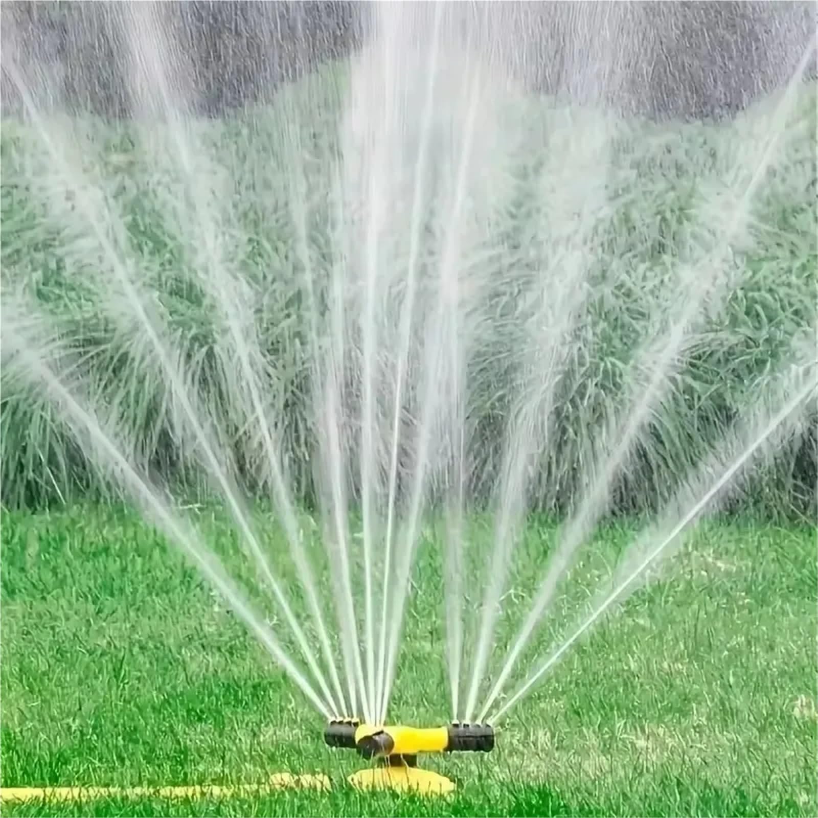 Asperseur Arrosage Arroseurs de Jardin à Rotation Automatique 360 degrés