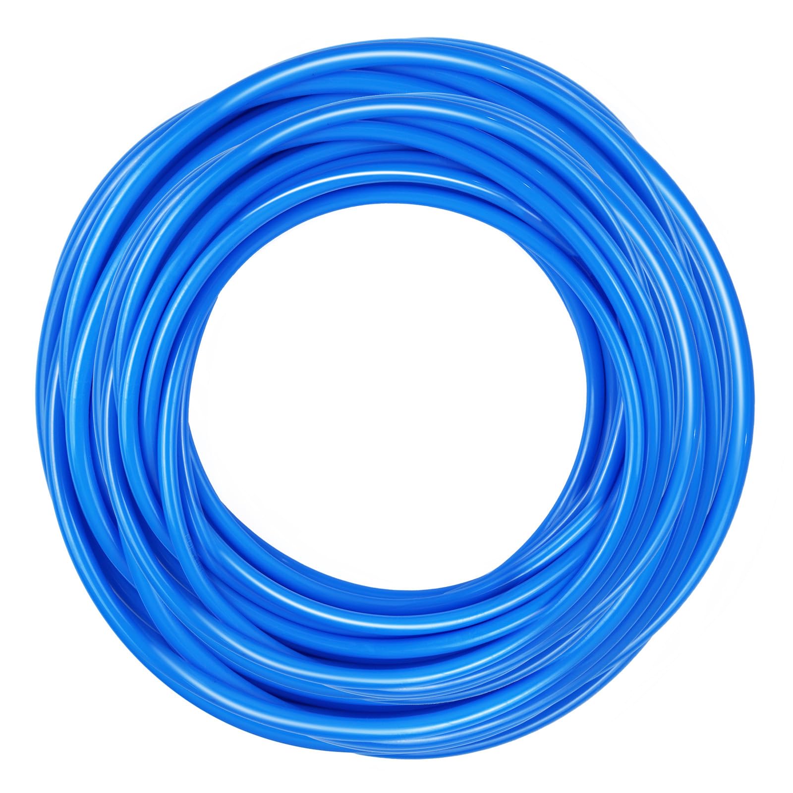 VerRich Manguera neumática de poliuretano color azul 12 mm de diámetro exterior x 8 mm de diámetro interior 32,8 pies 10 metros para transferencia de compresores de aire.