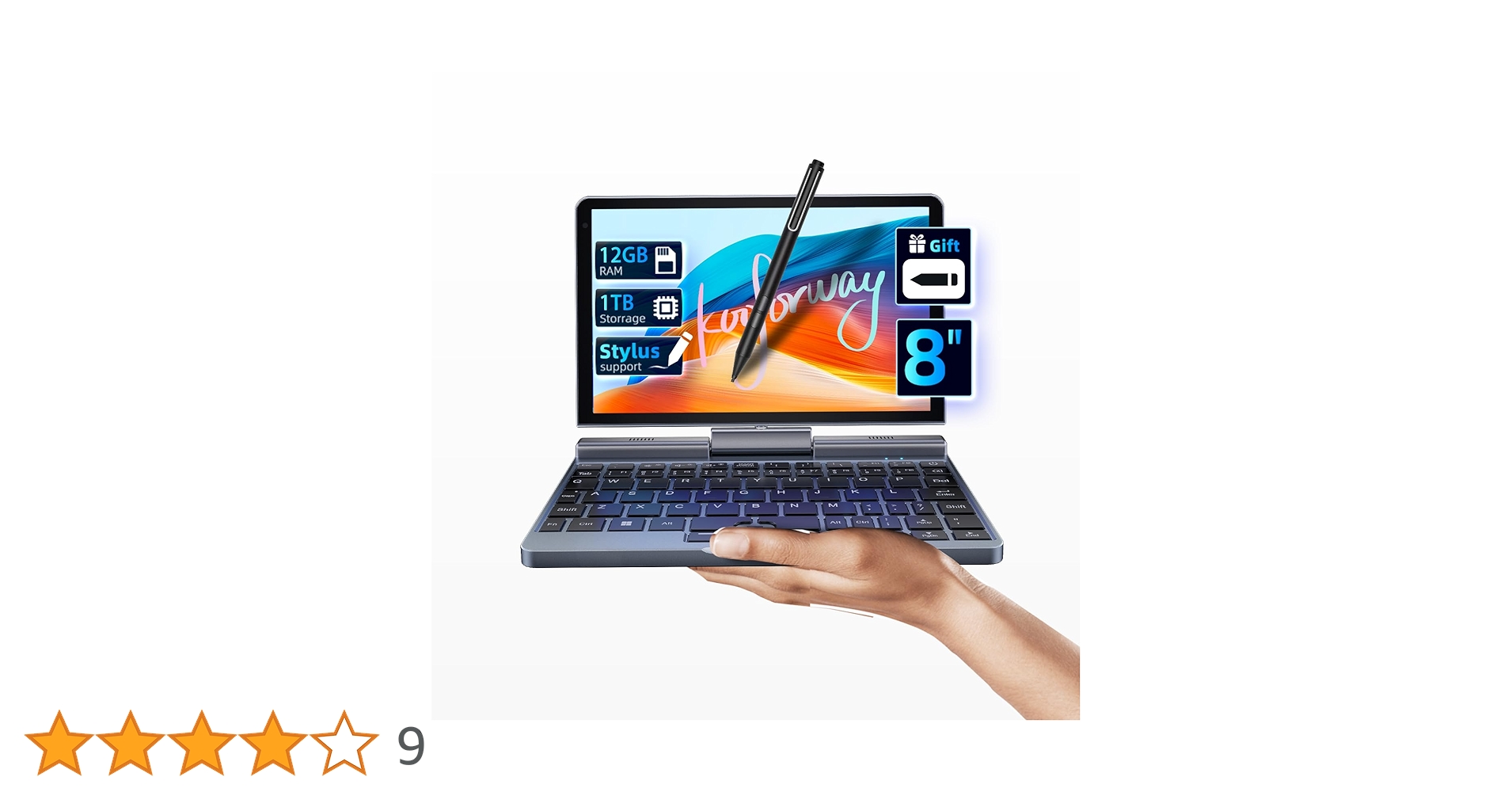 Amazon.co.jp: KOOFORWAY 8インチ Utral Pocket Pc タッチ