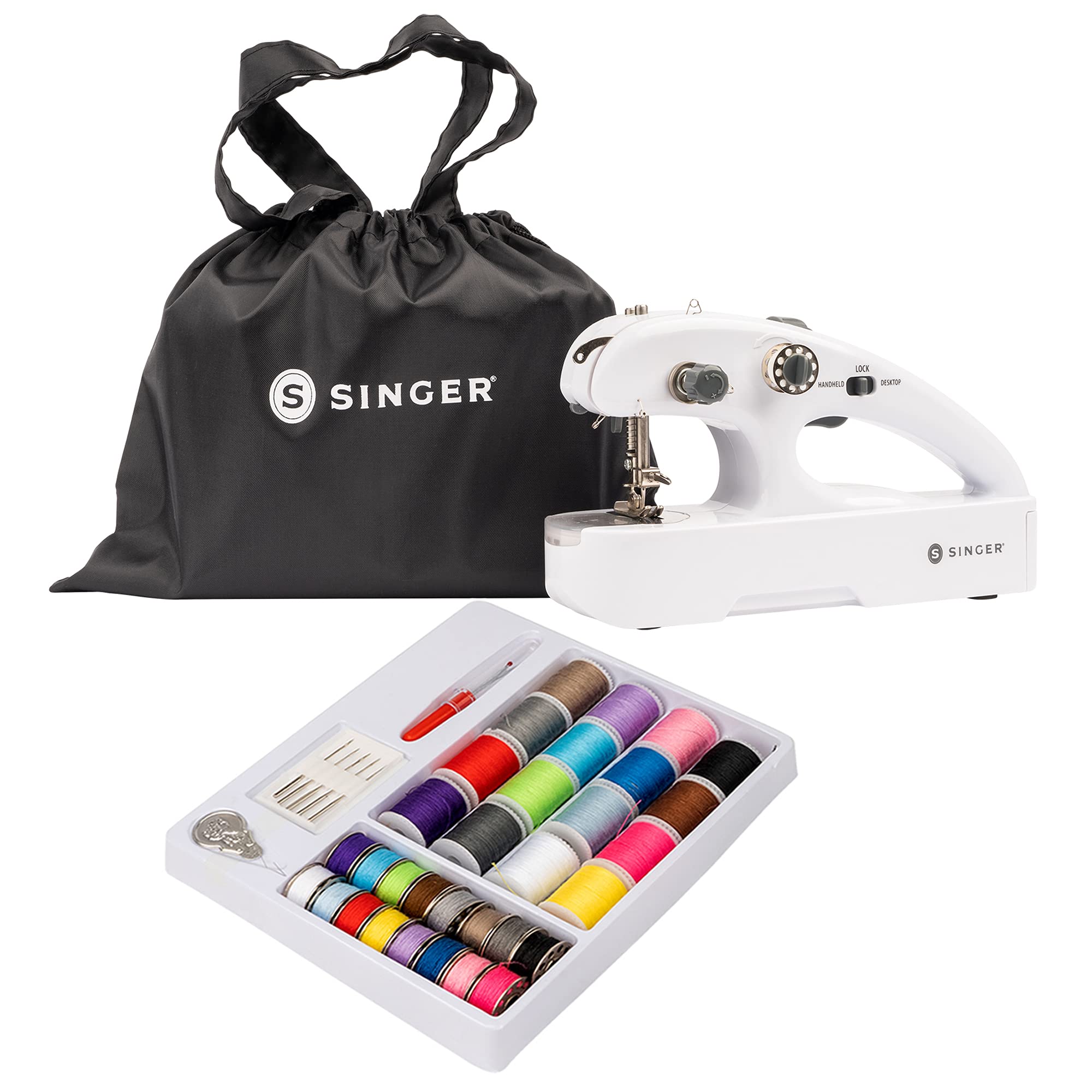 Photo 1 of SINGER Stitch Quick+ Portable Cordless Handheld Sewing & Mending Machine